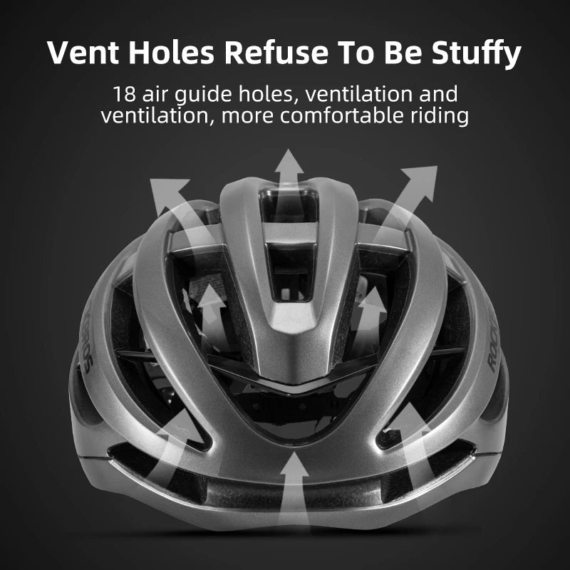 RockBros Ultralight Ventilated Road And Mountain Bike Cycling Helmet