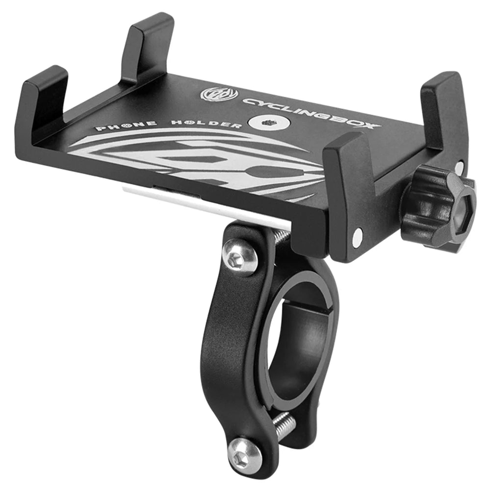 Shunmaii Bike Aluminum Handlebar Phone Holder Mount