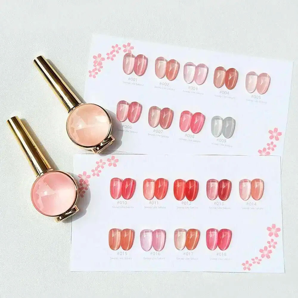 Semi Permanent Cat Eye Nail Gel Polish For LED Cure