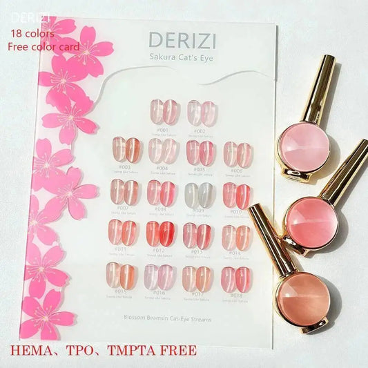 Semi Permanent Cat Eye Nail Gel Polish For LED Cure