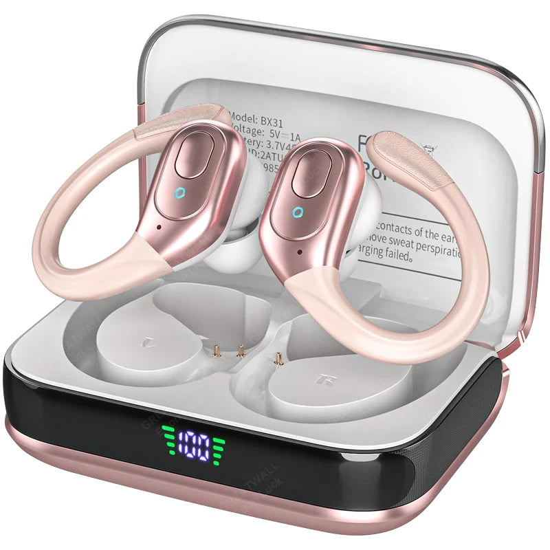 Greatwall TWS Wireless Bluetooth Earphones With Active Noise Cancellation