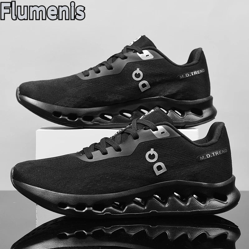 Unisex Shock Absorbing Casual Sports Shoes Off Road Running Sneakers