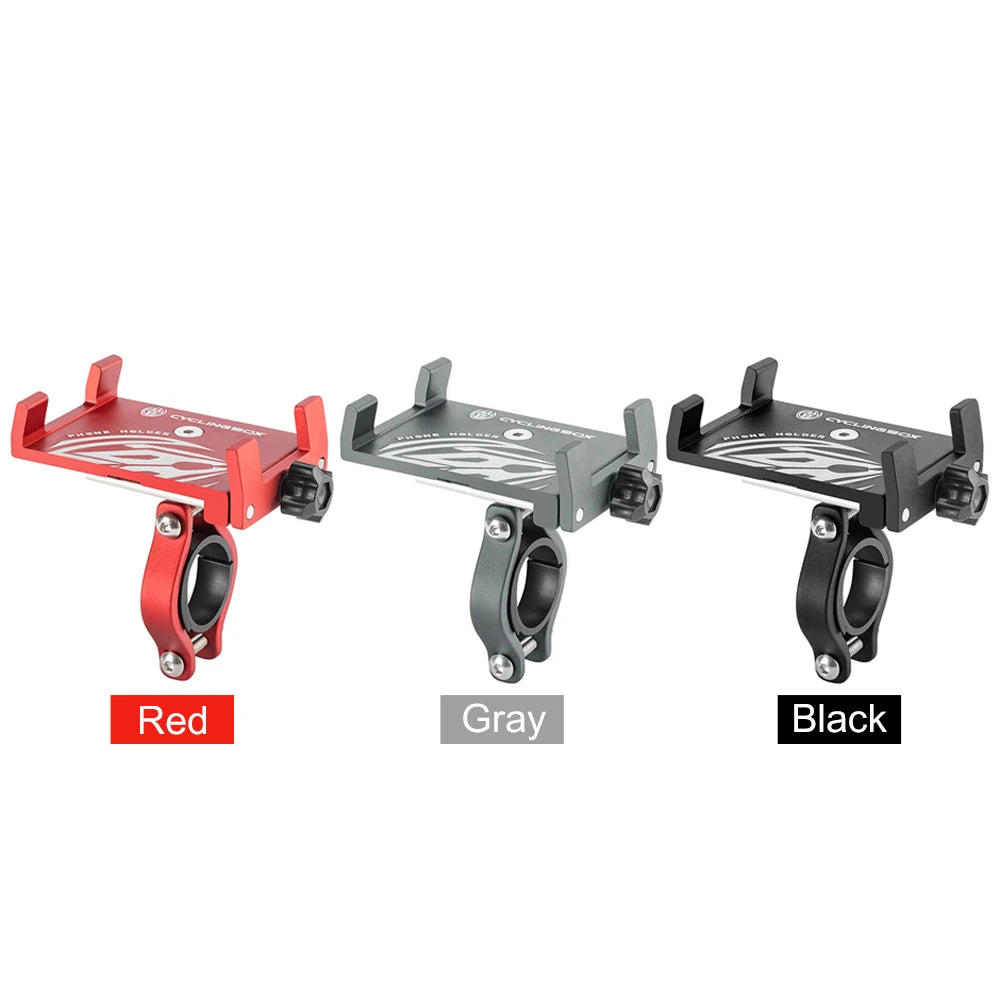 Shunmaii Bike Aluminum Handlebar Phone Holder Mount