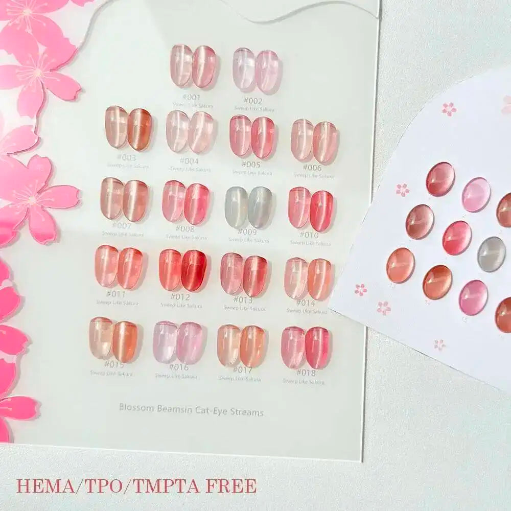 Semi Permanent Cat Eye Nail Gel Polish For LED Cure