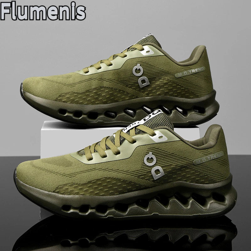 Unisex Shock Absorbing Casual Sports Shoes Off Road Running Sneakers