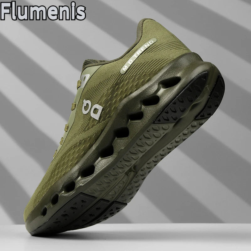 Unisex Shock Absorbing Casual Sports Shoes Off Road Running Sneakers