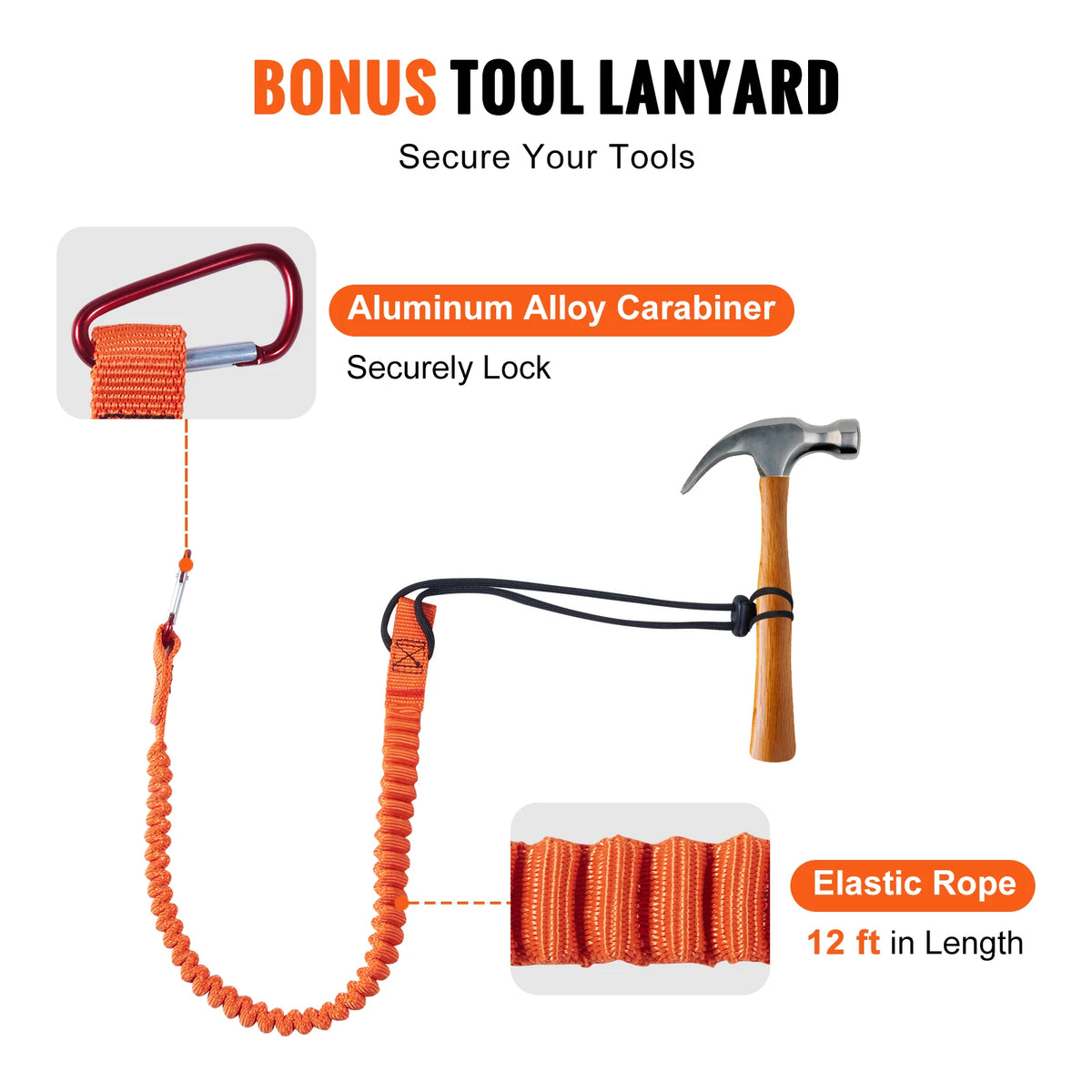 Stainless Steel Wire Core Tree Climbing Flip Line Kit